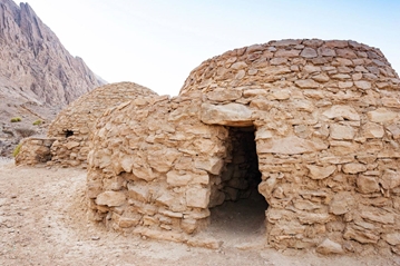 View of an ancient tomb