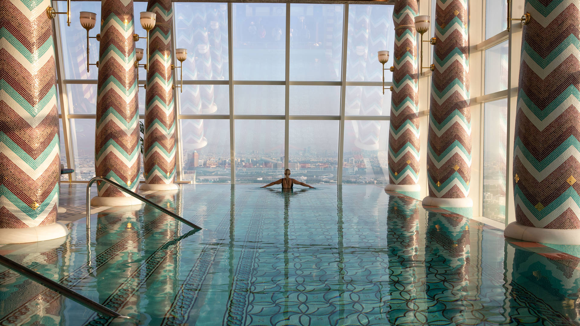 Lady in Burj Al Arab Talise Spa