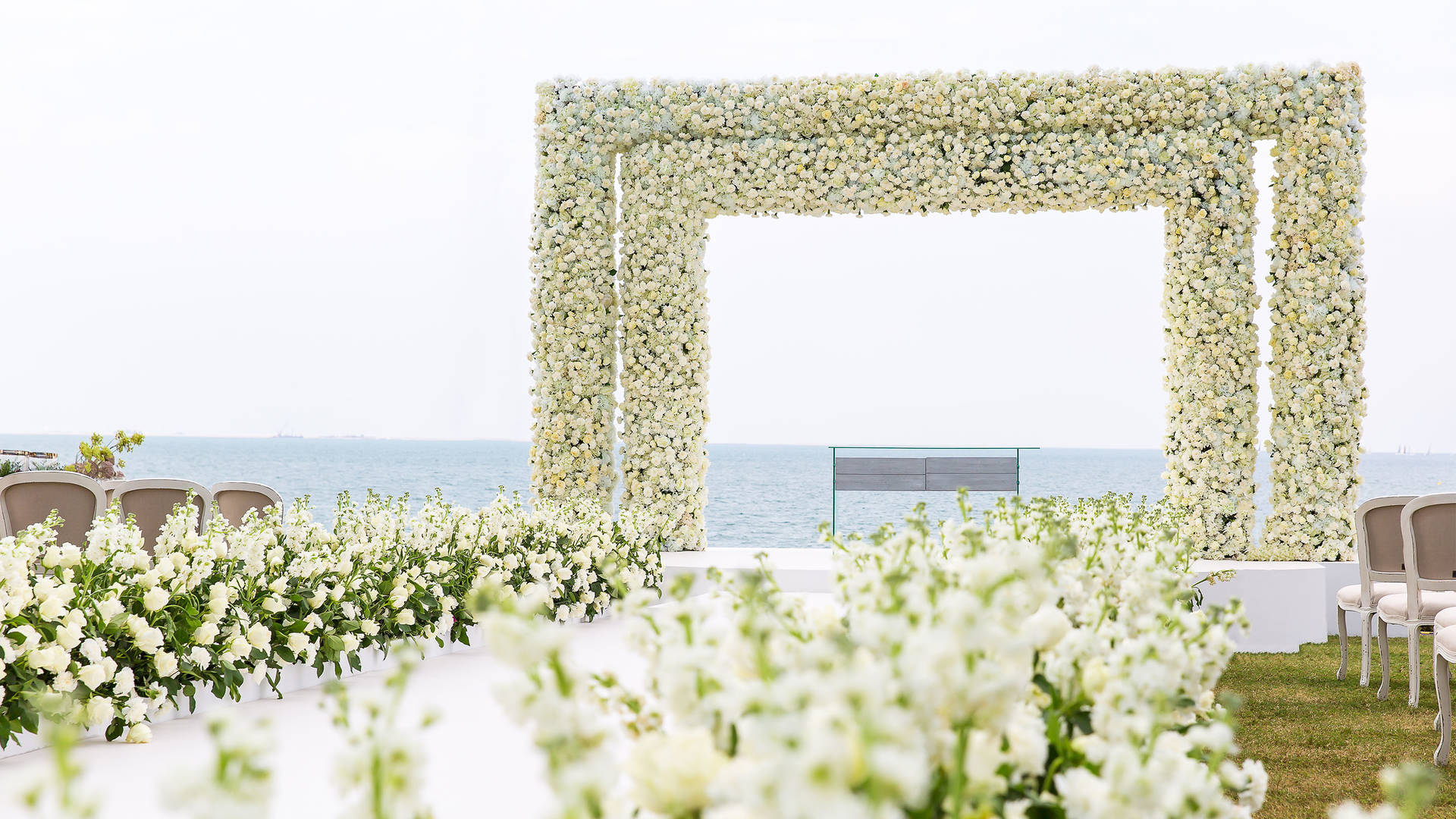 Burj Al Arab Jumeirah Palm Garden Wedding