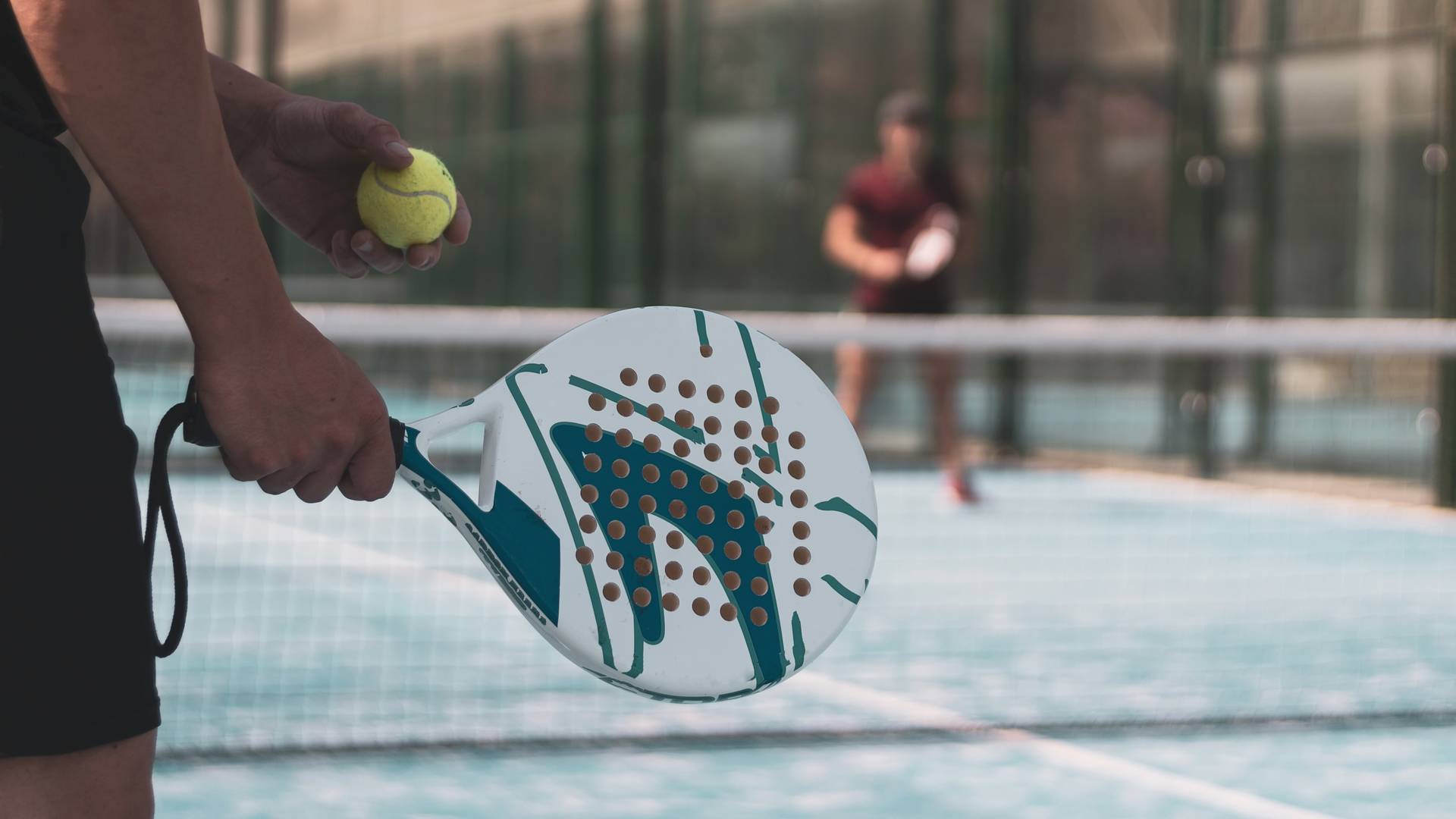 A padel court