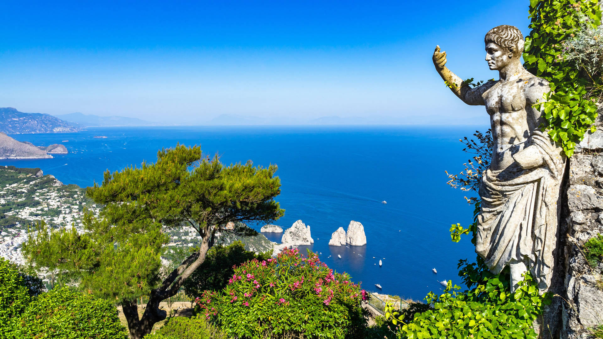 View of the sea from Anacapri