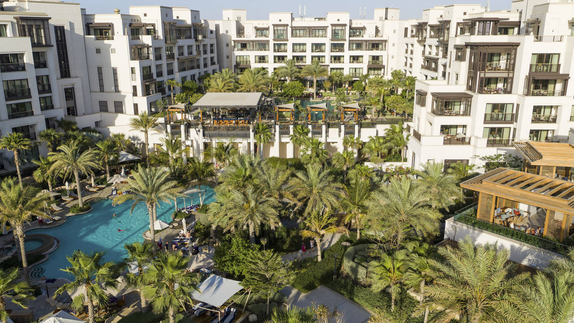 Jumeirah Al Naseem from above