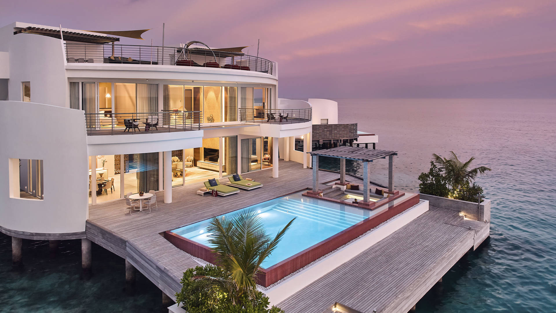 CONTENT Jumeriah Maldives three bedroom water retreat