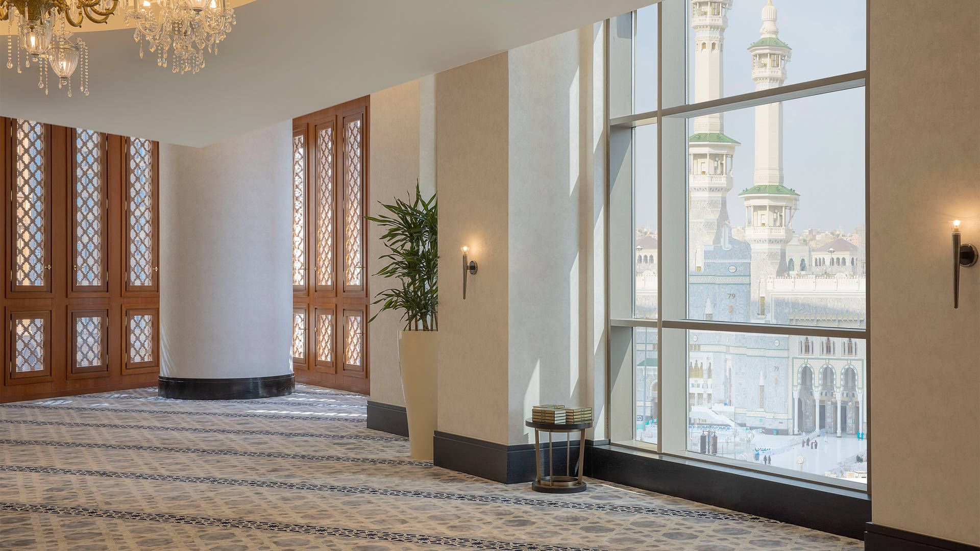 Prayer hall at  Jumeirah Jabal Omar Makkah 