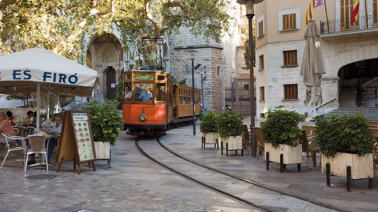 Mallorca market street