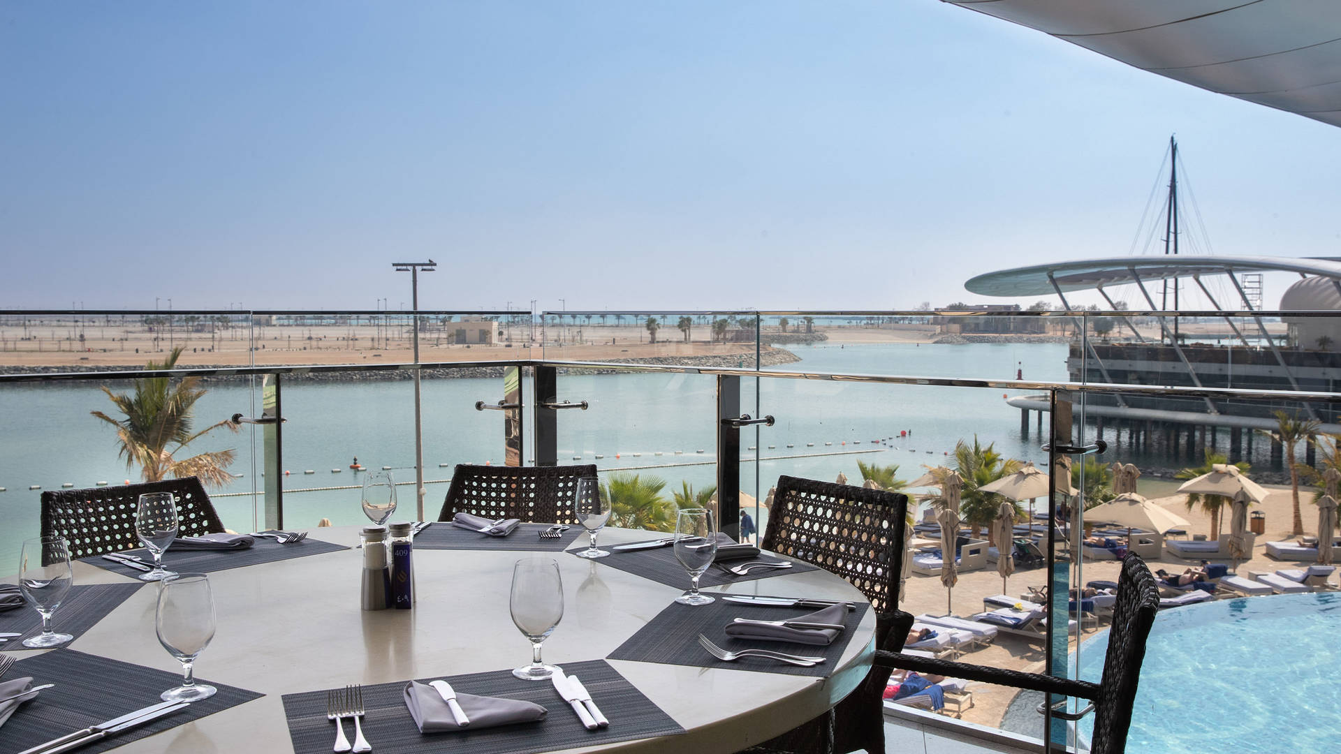 Jumeirah at Etihad Towers Rosewater Terrace 